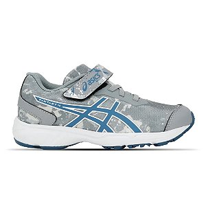 Tênis Asics Fantasy 4 Gravel/Branco Infantil