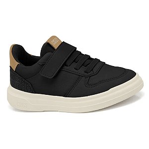 Tênis Klin Capri Mini Preto/Capuccino Infantil