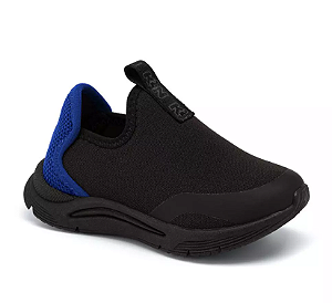 Tênis Klin New Sport Mini Preto/Royal Infantil