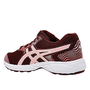 Tênis Asics Dark Red Planet Vermelho Infantil