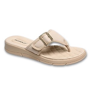 Chinelo Piccadilly Napa Stretch Soft Rosa Feminino