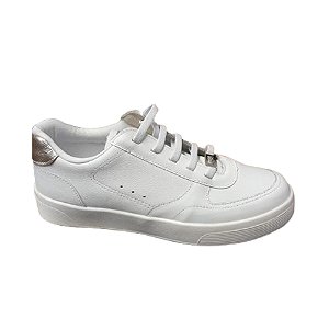 Tênis Marina Mello Couro Sofft Branco Feminino