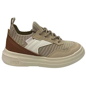 Tênis Klin Capri Mini Palha/Caramelo Infantil