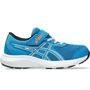Tênis Asics Contend 9 PS Azul/Cinza Infantil