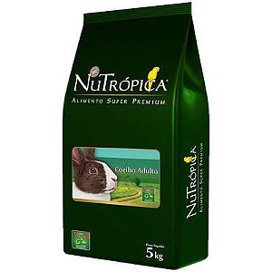 Ração NuTrópica para coelhos com BRINDE