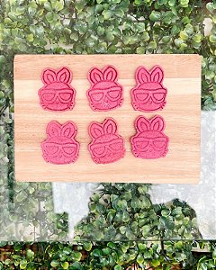 Biscoito de Aveia em formato de Coelho G - 6 Unidades