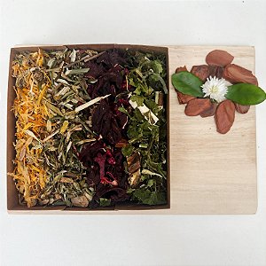 Mix de Flores e Ervas.