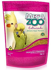 Ração Calopsita e Periquitos Megazoo Extrusada