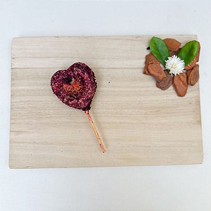 Pirulito de Hibisco e Morango