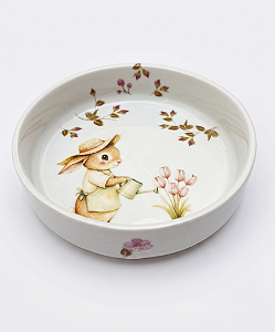 Pote de porcelana raso 230ml