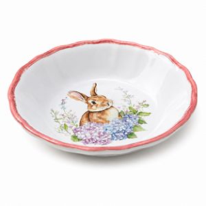 Prato Fundo em Melamina – Coleção Coelhos