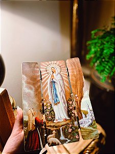 Tríptico Nossa Senhora de Lourdes