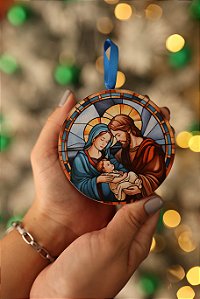 Pingentes Natalino - Nascimento do Menino Jesus no Presépio