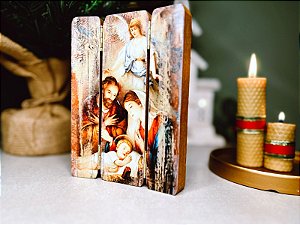 Tríptico Presépio Sagrada Família (P)