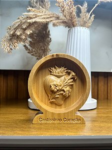 Castíssimo Coração de São José - Nicho redondo