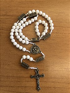 Terço branco - Mistérios do Rosário