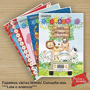 45 Revistinhas de colorir personalizadas 14x21cm  - lembrancinha  de festa