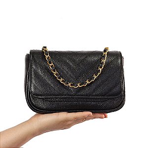 Bolsa Rafaela em couro legitimo