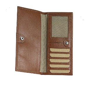 Carteira Eliane em couro legitimo