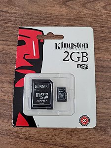 Cartão de Memória micro SD 2GB