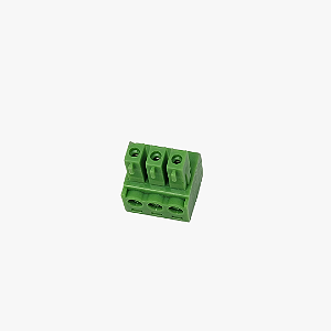 Conector BR7 3 vias de 3.81mm macho