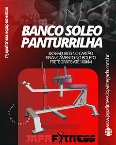 Banco Panturrilha sentada Soleo