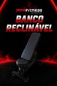 Banco reclinavel 2x1