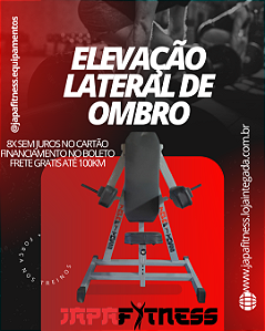 Elevação Lateral de ombro Linha Bodybuilder