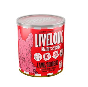 LIVELONG CORDEIRO COM BATATA DOCE - LATA 300G