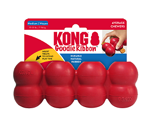 Kong Goodie Ribbon Medium - Brinquedo Recheável