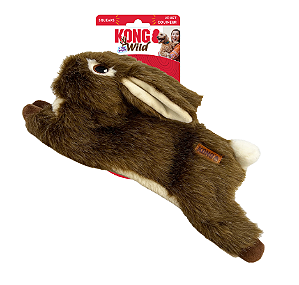 Pelúcia Kong Wild Low Stuff Coelho Selvagem