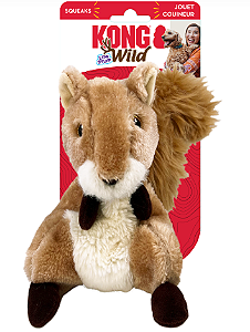 Pelúcia Kong Wild Low Stuff Esquilo Selvagem