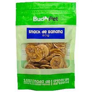Snack Banana 80g - Budopet