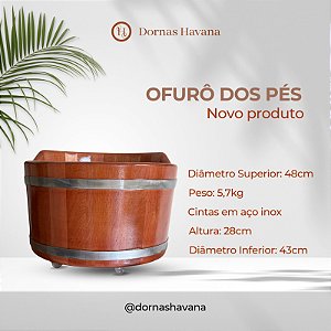 Ofurô para os pés