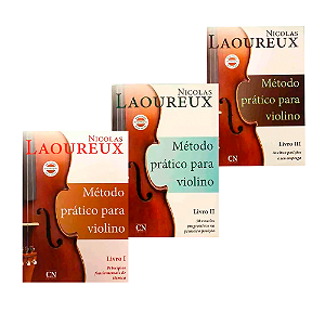 Método para Violino Vol 1 ,2 E 3 Nicolas Laoureux Encadernado Inglês