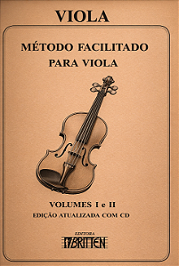 Método Facilitado P/ Viola de Arco Vol. 1 e 2 Nadilson e Nelson Gama - Impresso
