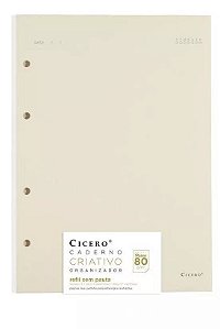 Refil Caderno Argolado A4 Pólen SEM PAUTA