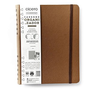 Caderno Organizador A5 Caramelo