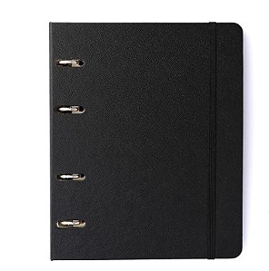 Caderno Argolado A5 Office Preto