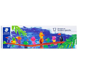 Tinta guache 12 cores Staedtler