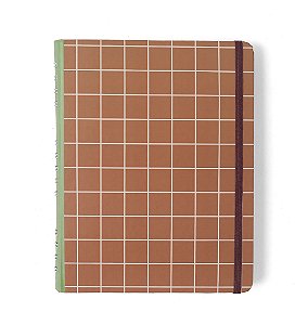 Caderno Organizador Mocha Pistache A4 Chocolate