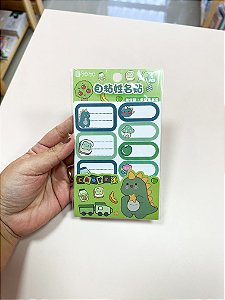 Etiqueta Adesiva Dino