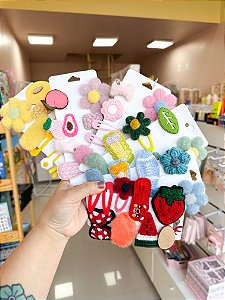 Presilha de Cabelo Infantil | Crochê