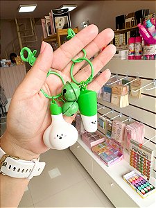 Dupla de chaveiros alho / alho poró