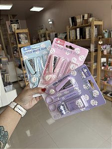 Kit Escolar Little white dog