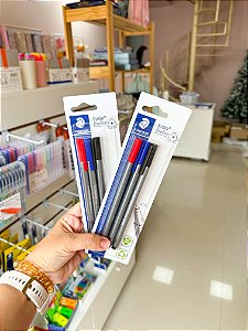 Caneta Staedtler Fineliner Blister 0.3 mm | 3 cores