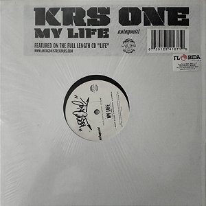 KRS-One – My Life - 12’ Single