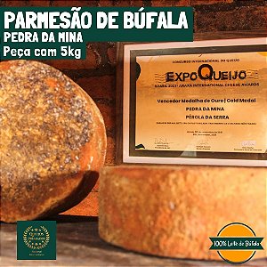 Queijo de Búfala | Parmesão Pedra da Mina 4,5kg