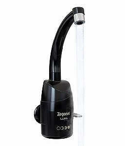 Torneira Luna 4 Temperaturas 5500W 220V Preta - Zagonel