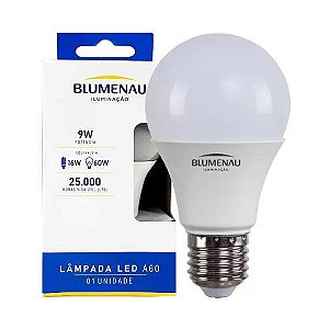 Kit 10 Lâmpadas Led 9w Bulbo 6500k Branco Frio Blumenau